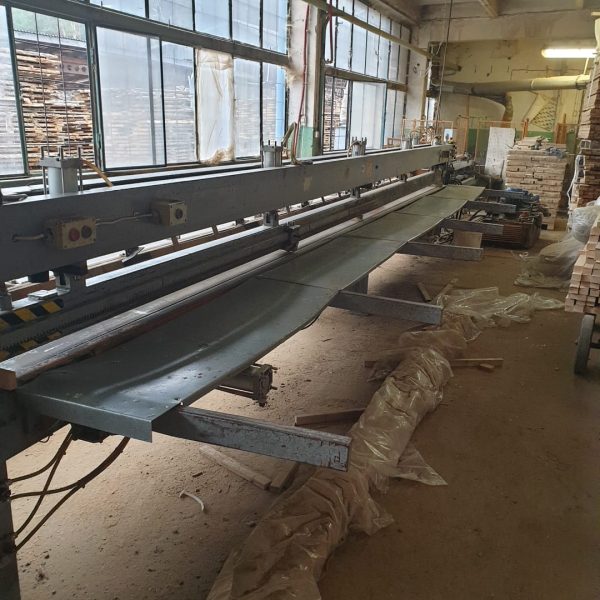 FAMAD linia do łączenia drewna na długość mikrowczep