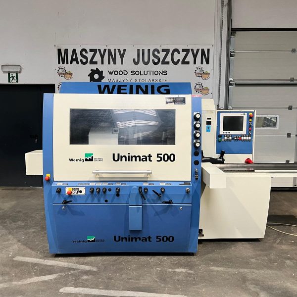 Strugarka czterostronna Weinig Unimat 500 mobilne wrzeciono