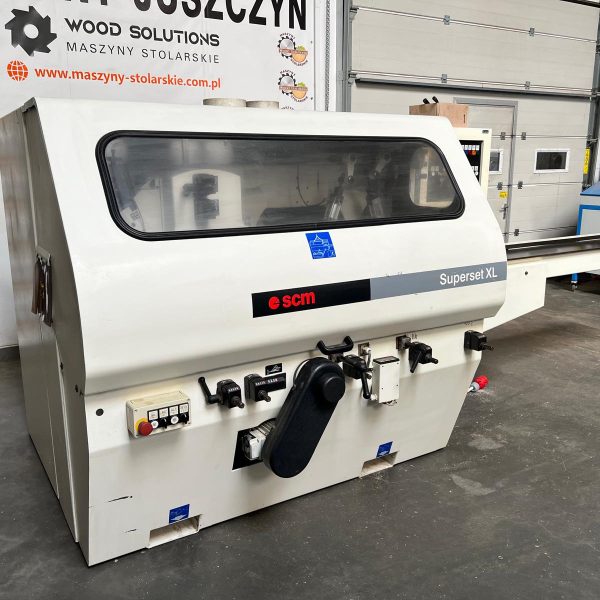 Strugarka czterostronna SCM Superset XL mobilne wrzeciono