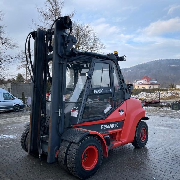 Wózek widłowy Linde H80T-02/900 LPG